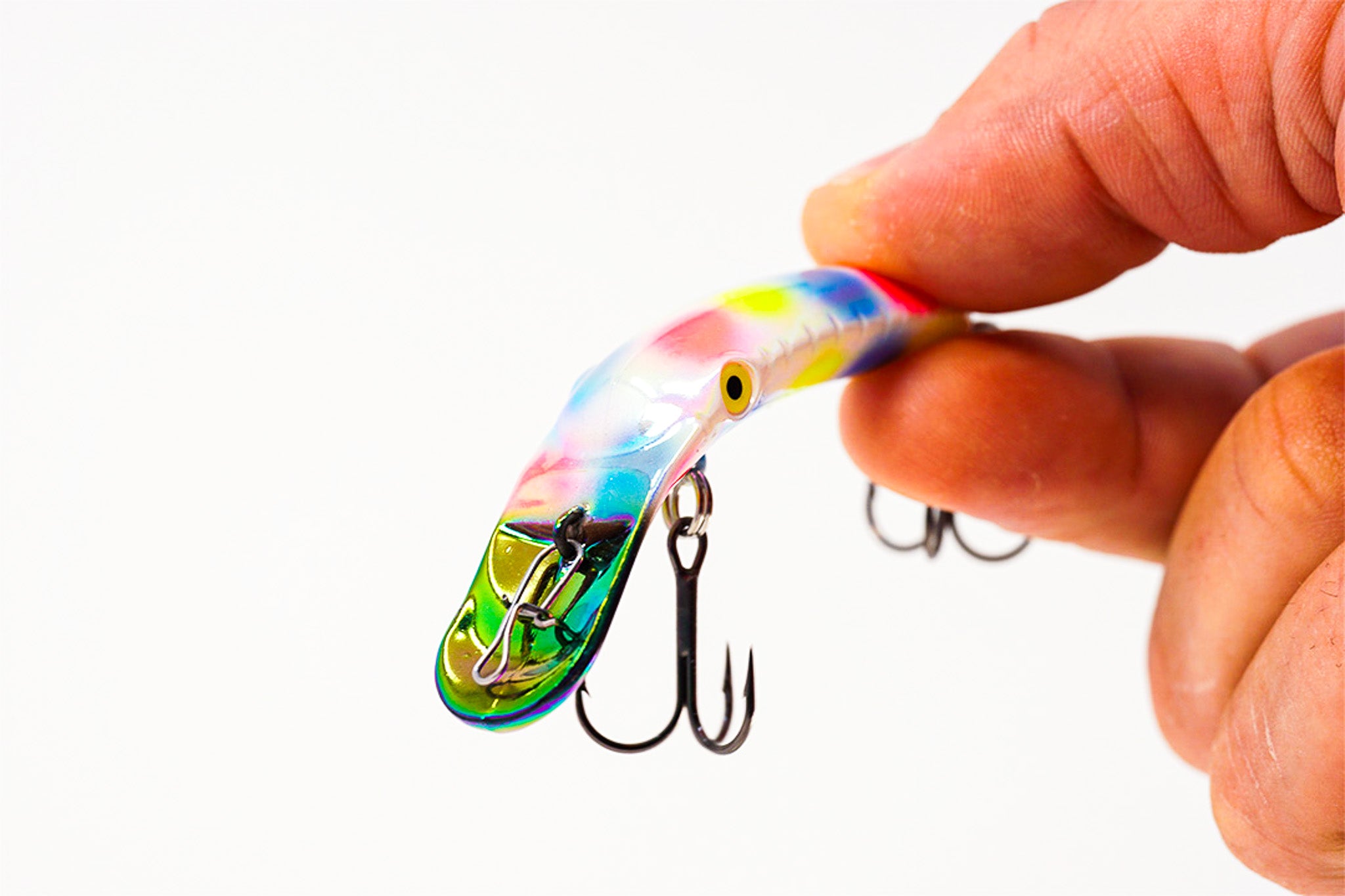Yakima Mother Of Pearl Black Mag Lip - Mad Scientist Tackle Pink UV Coating