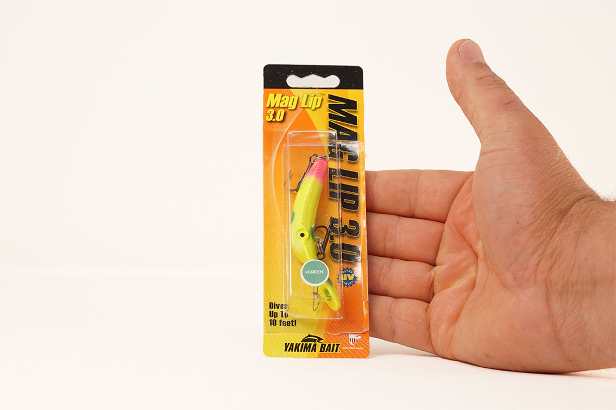 Yakima Rotten Banana 3" Mag Lip - Mad Scientist Technology Green UV Coating