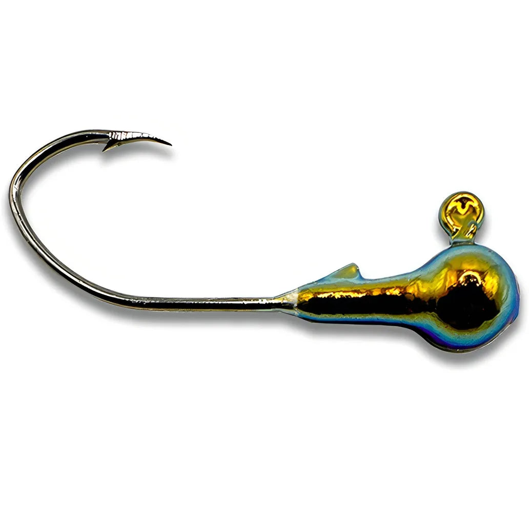 Round Ball Jig (3 Pack) 1/32-3/8 oz Mad Scientist UV IR Coating