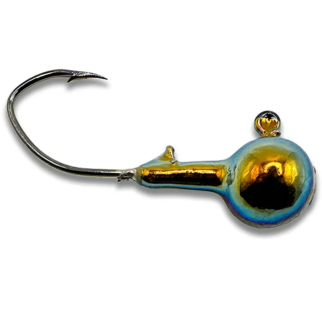 Round Ball Jig (3 Pack) 1/32-3/8 oz Mad Scientist UV IR Coating