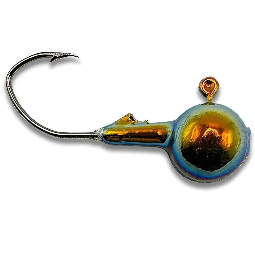 Round Ball Jig (3 Pack) 1/32-3/8 oz Mad Scientist UV IR Coating