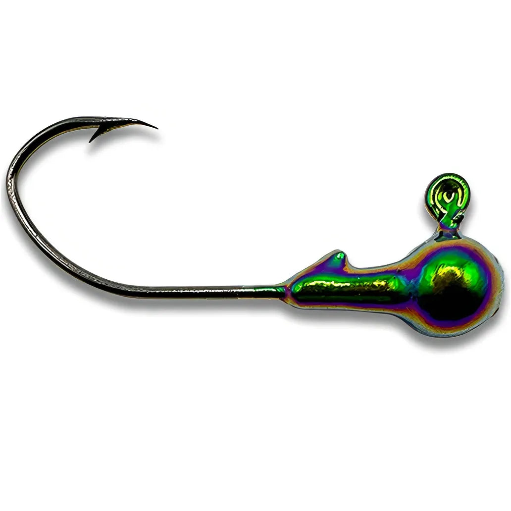 Round Ball Jig (3 Pack) 1/32-3/8 oz Mad Scientist UV IR Coating