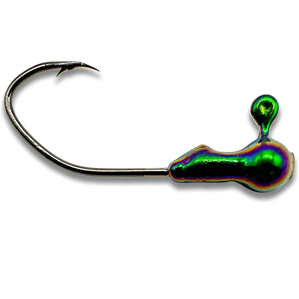 Round Ball Jig (3 Pack) 1/32-3/8 oz Mad Scientist UV IR Coating