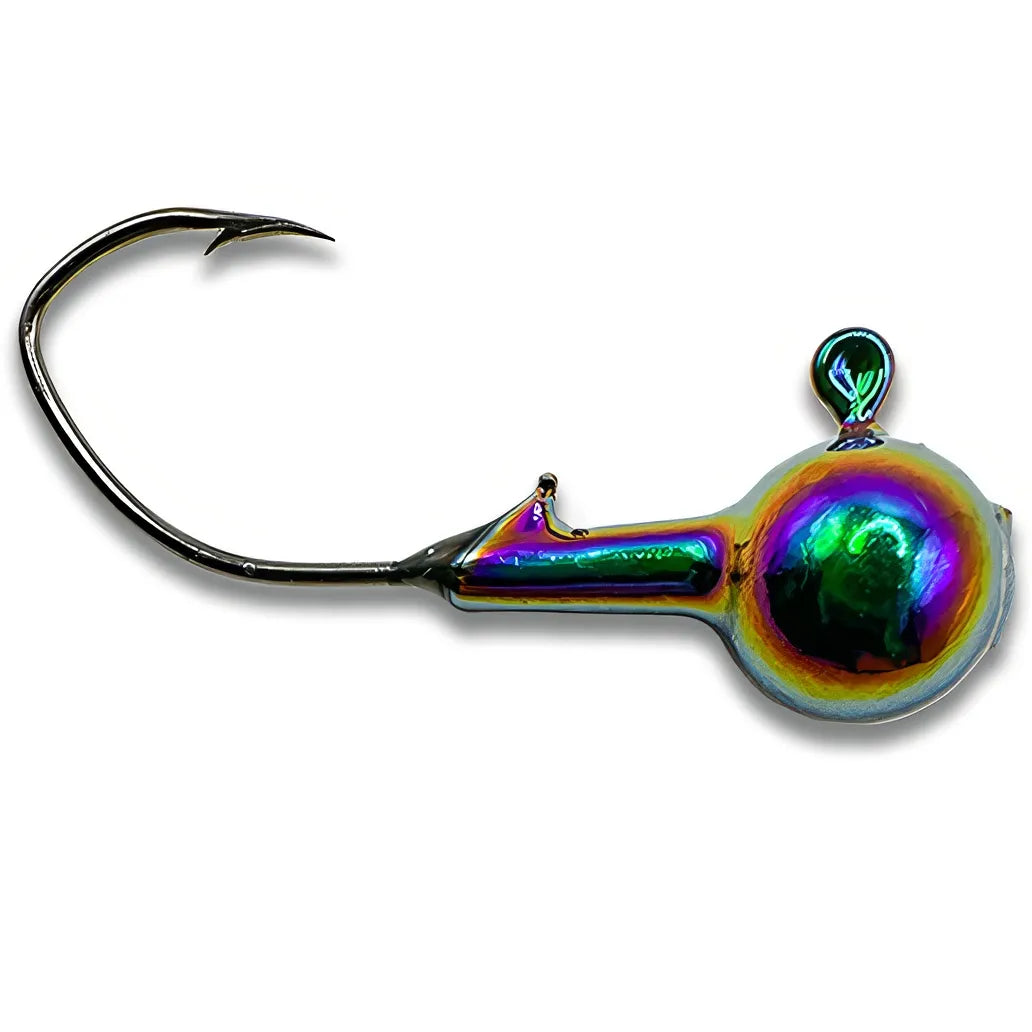 Round Ball Jig (3 Pack) 1/32-3/8 oz Mad Scientist UV IR Coating