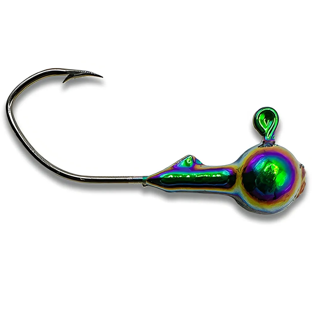 Round Ball Jig (3 Pack) 1/32-3/8 oz Mad Scientist UV IR Coating
