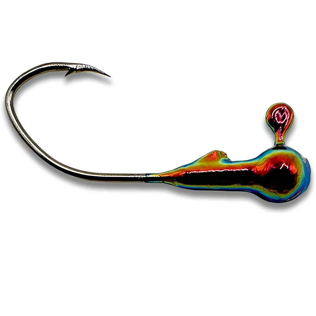 Round Ball Jig (3 Pack) 1/32-3/8 oz Mad Scientist UV IR Coating