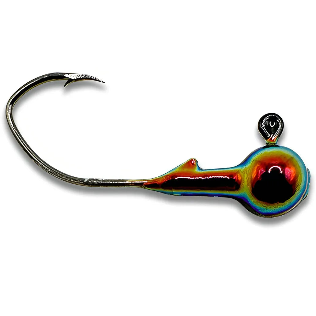 Round Ball Jig (3 Pack) 1/32-3/8 oz Mad Scientist UV IR Coating
