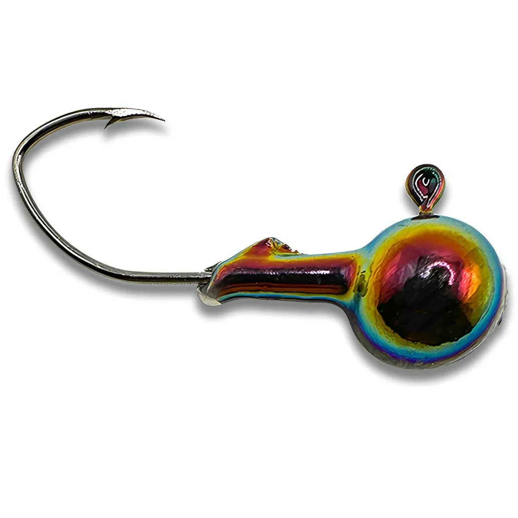 Round Ball Jig (3 Pack) 1/32-3/8 oz Mad Scientist UV IR Coating