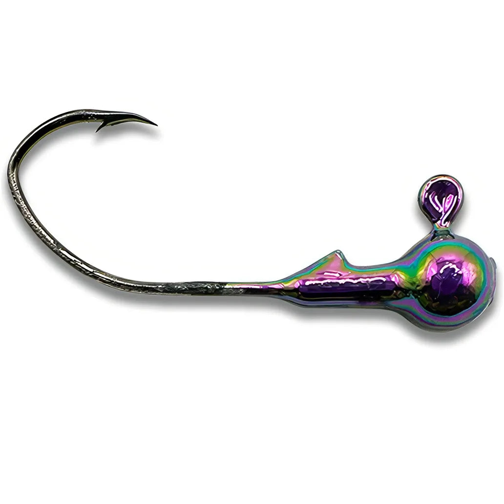 Round Ball Jig (3 Pack) 1/32-3/8 oz Mad Scientist UV IR Coating