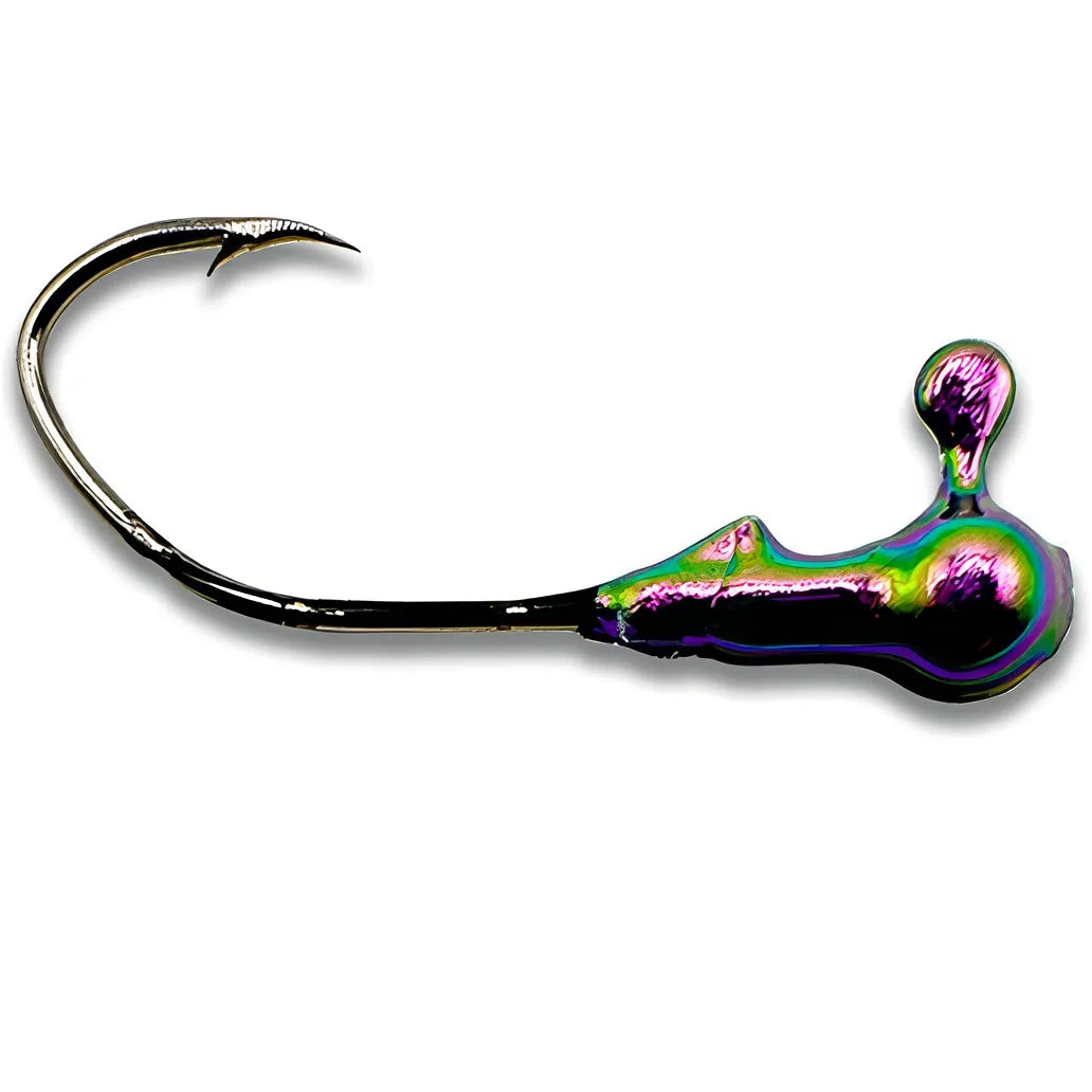 Round Ball Jig (3 Pack) 1/32-3/8 oz Mad Scientist UV IR Coating
