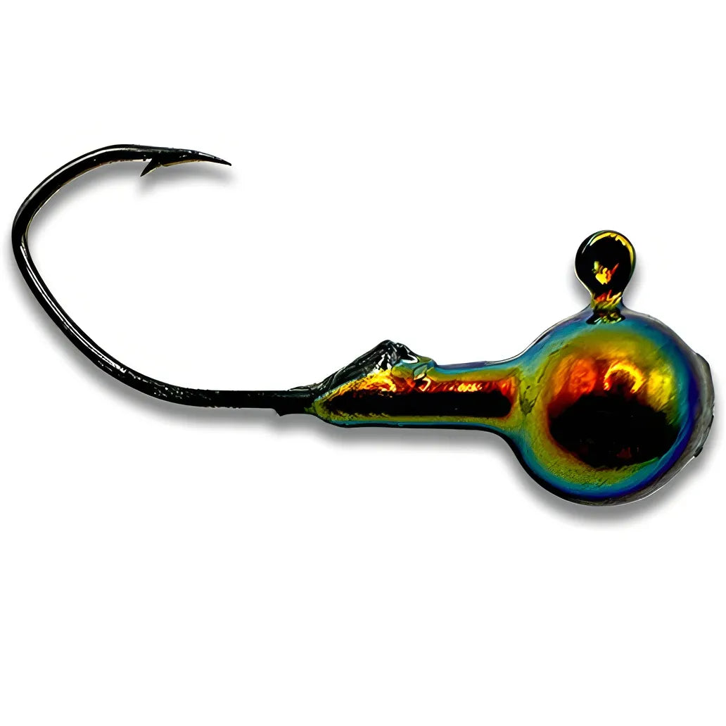 Round Ball Jig (3 Pack) 1/32-3/8 oz Mad Scientist UV IR Coating