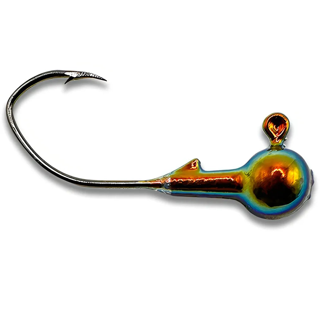 Round Ball Jig (3 Pack) 1/32-3/8 oz Mad Scientist UV IR Coating