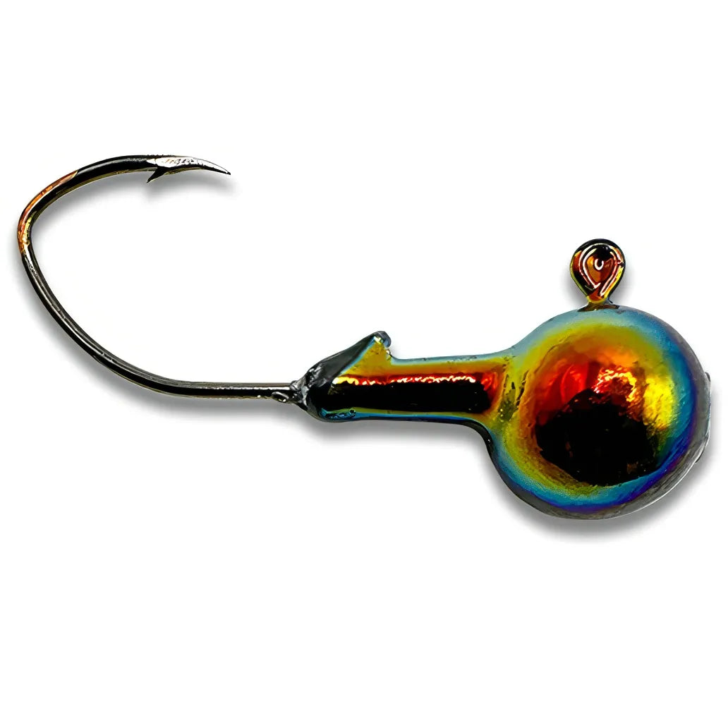 Round Ball Jig (3 Pack) 1/32-3/8 oz Mad Scientist UV IR Coating