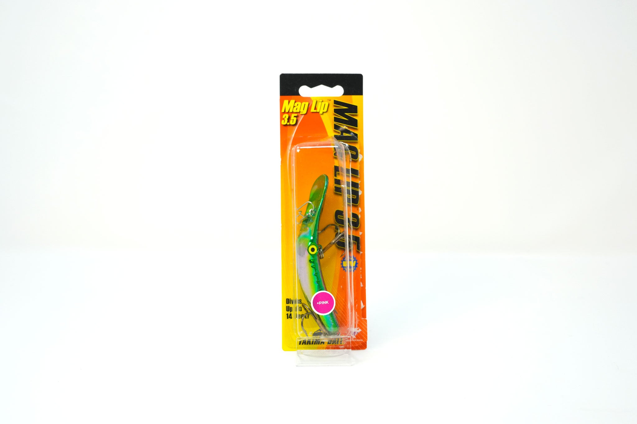 Yakima Metallic Green 3.5" Mag Lip - Mad Scientist Technology Pink UV Coating