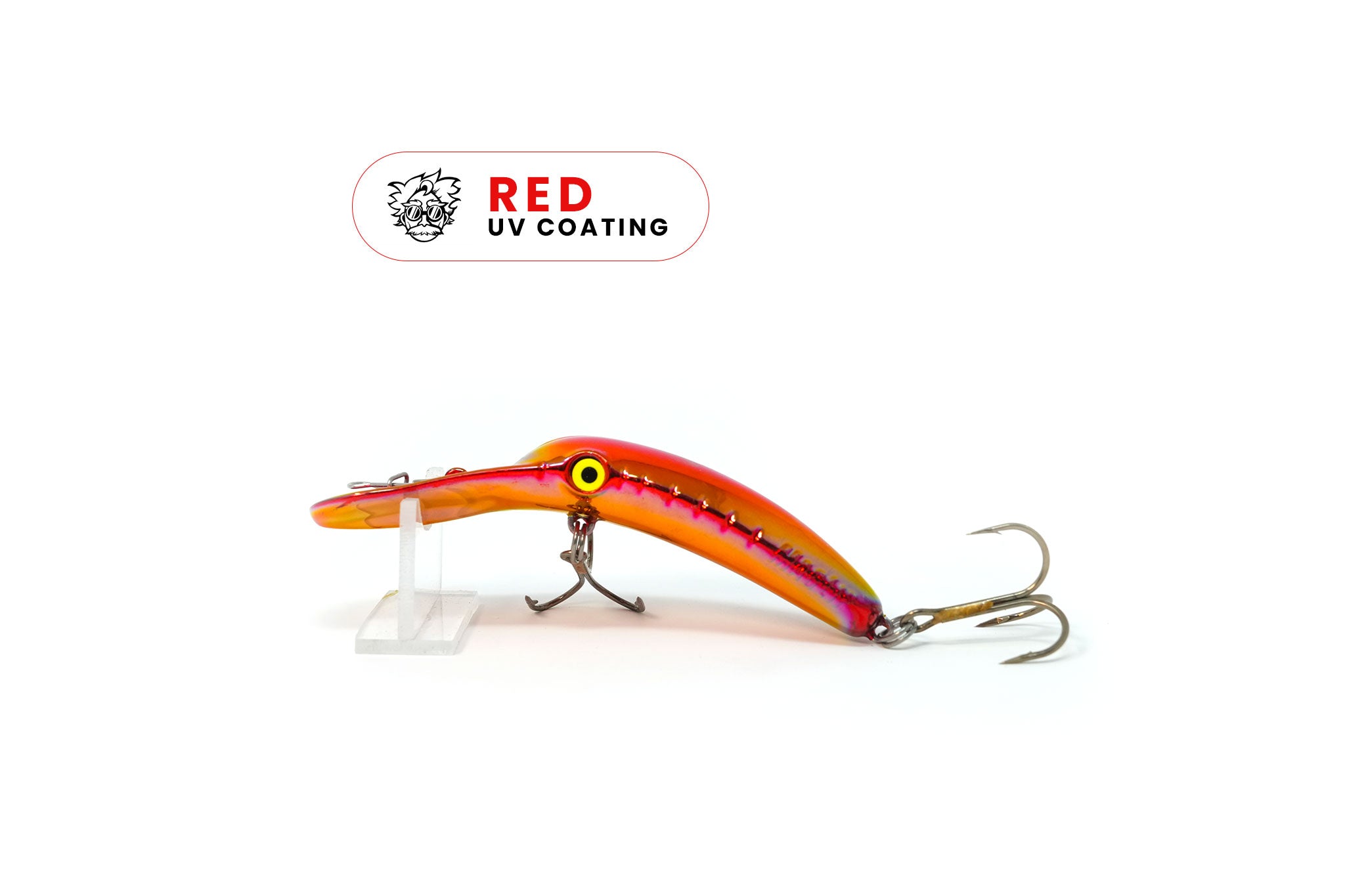 Yakima Metallic Red 3.5" Mag Lip - Mad Scientist Technology Red UV Coating