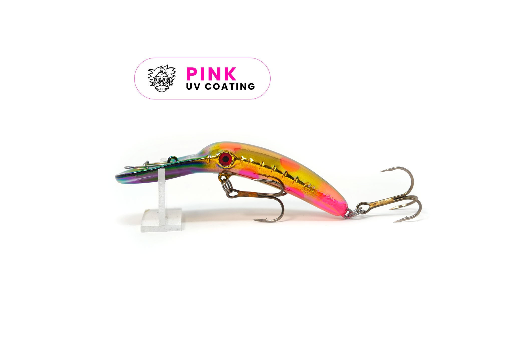 Yakima Gold Member 3.5" Mag Lip - Mad Scientist Technology Pink UV Coating