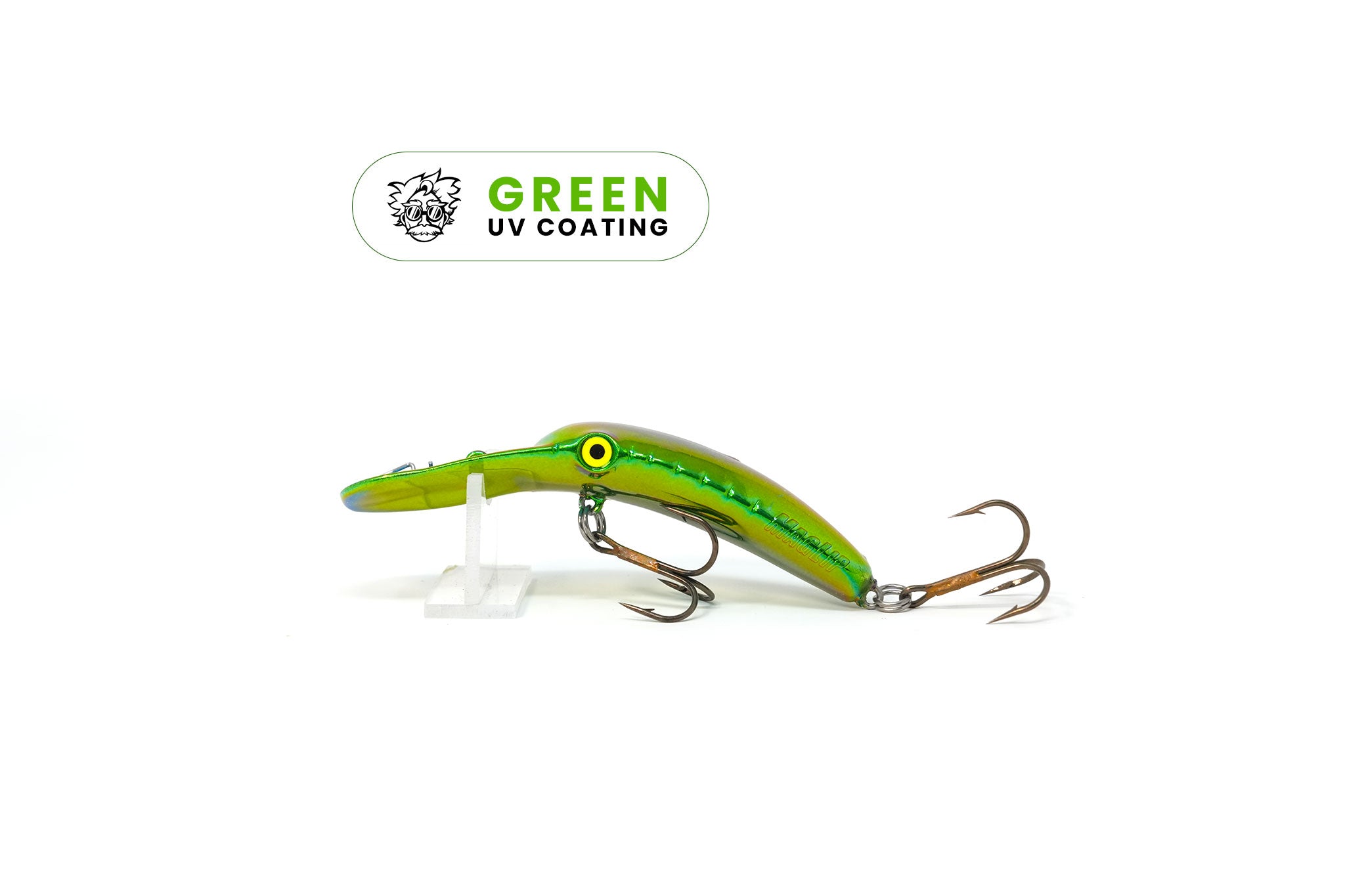 Yakima Metallic Green 3.5" Mag Lip - Mad Scientist Technology Green UV Coating