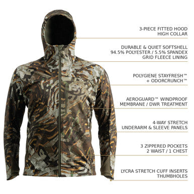 Aptitude Softshell Jacket callout image
