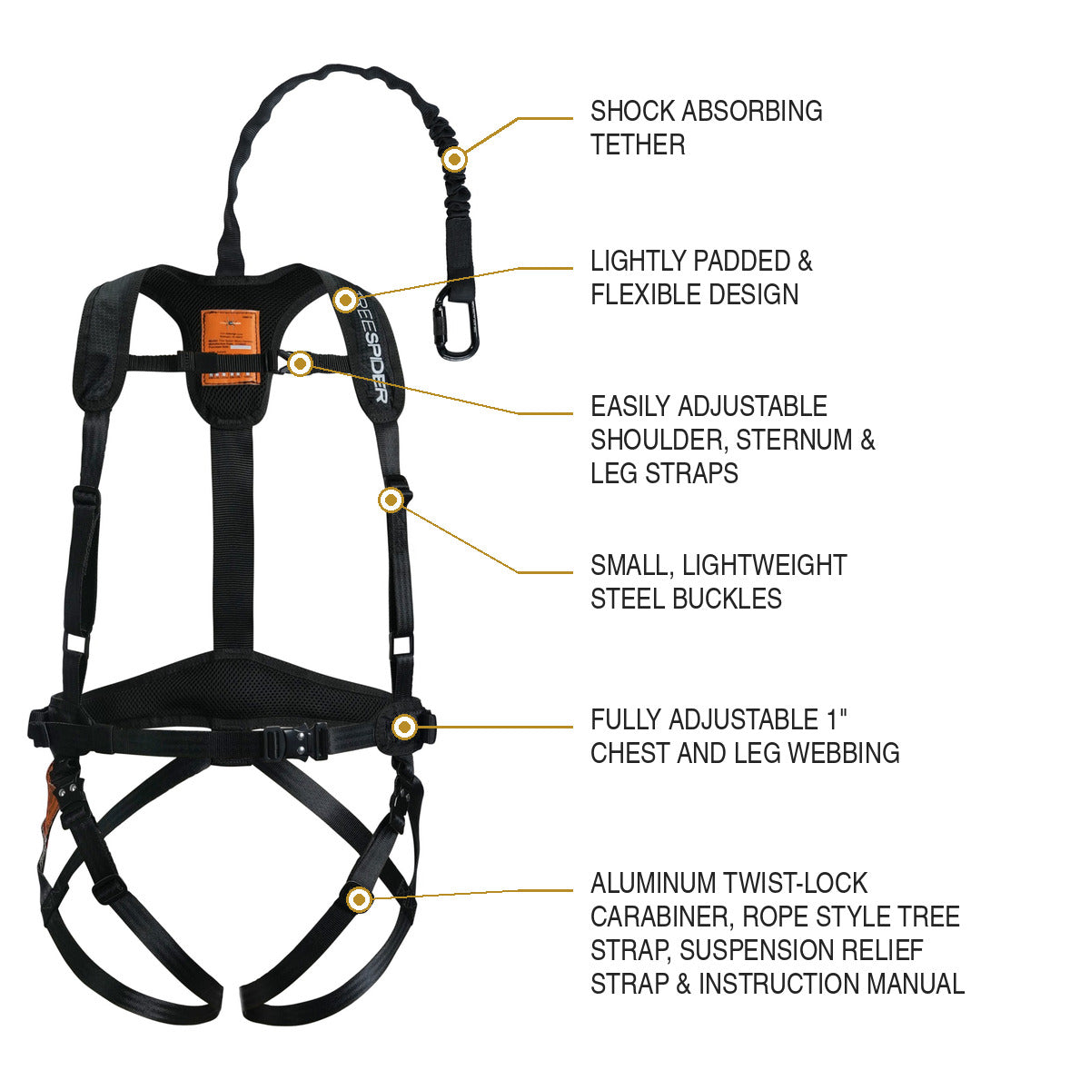 Tree Spider Micro-LT Harness