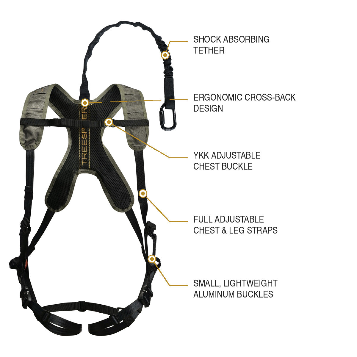 Tree Spider Speed Pro Harness