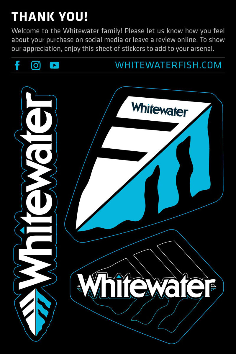 Whitewater Custom Sticker Sheet