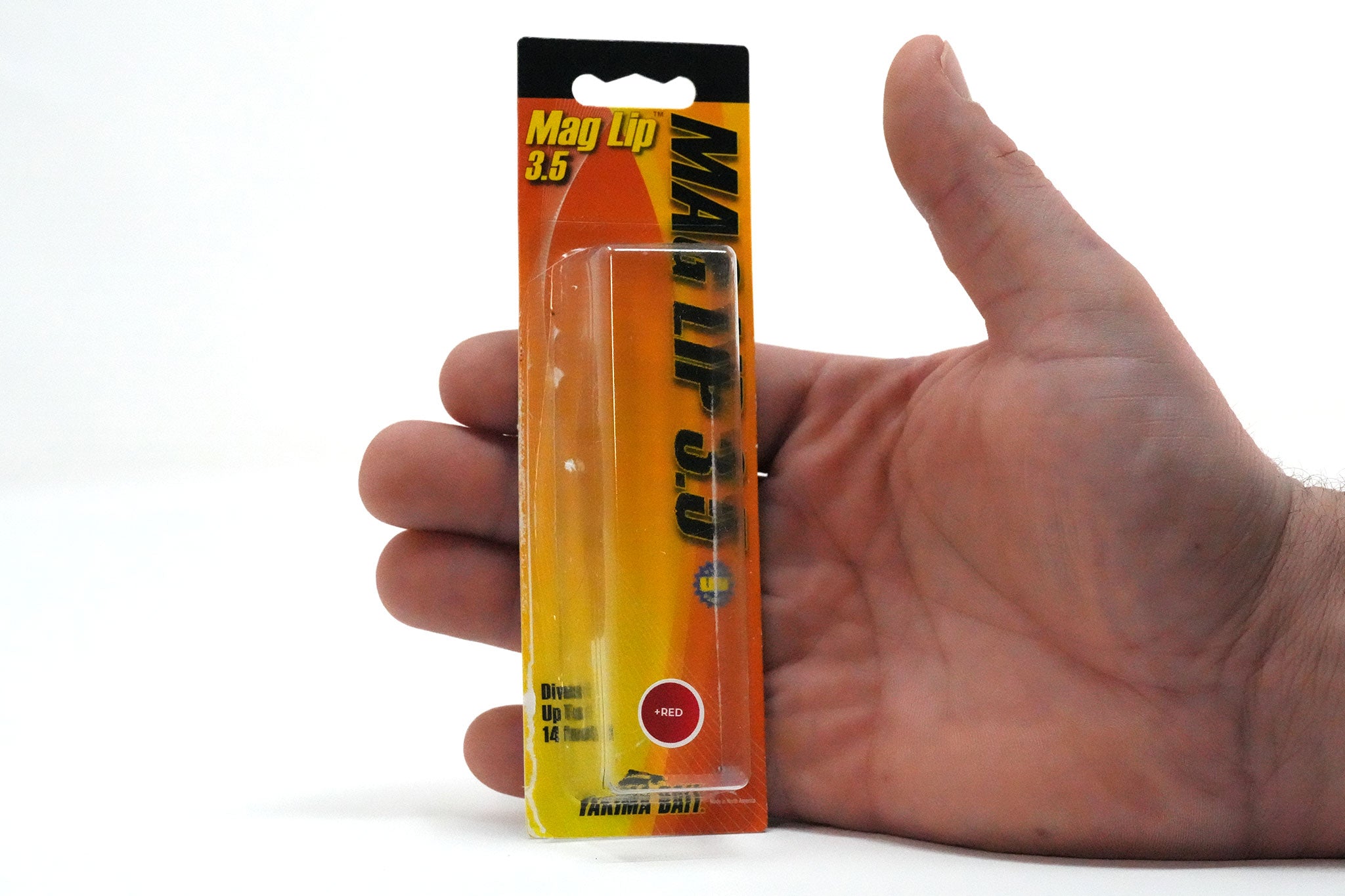 Yakima Met Shrimp 3.5" Mag Lip - Mad Scientist Technology Red UV Coating