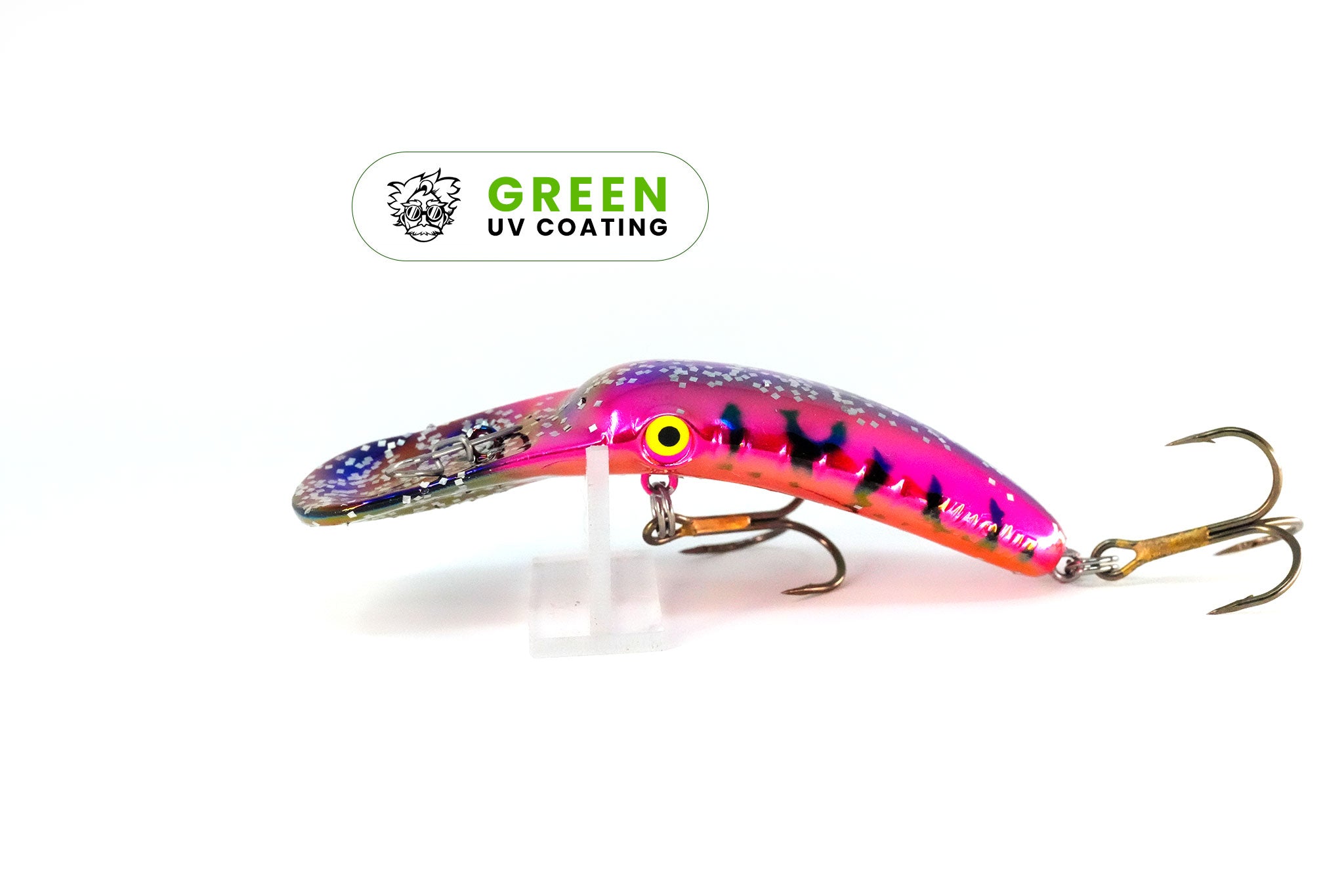 Yakima Street Walker 3.5" Mag Lip - Mad Scientist Technology Green UV Coating