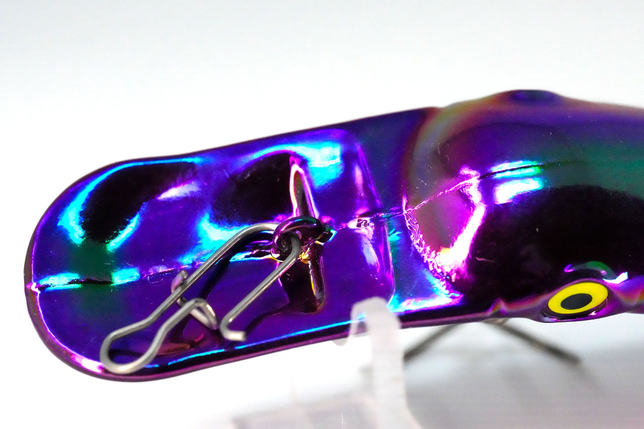 Yakima Metallic Purple 3" Mag Lip - Mad Scientist Technology Green UV Coating